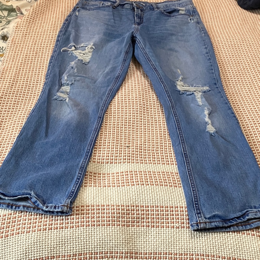 Old Navy Light Blue Power Jeans